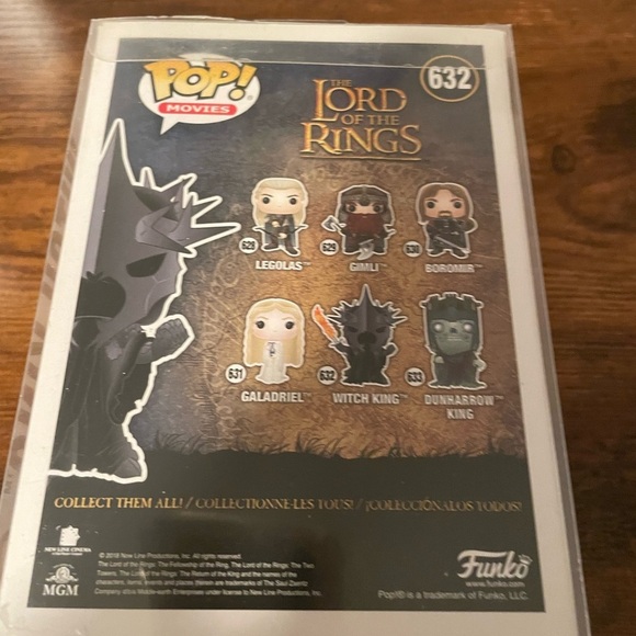 Funko Pop! Vinyl: The Lord of the Rings - WiITCH KING #632 W/ Protector - Picture 3 of 4